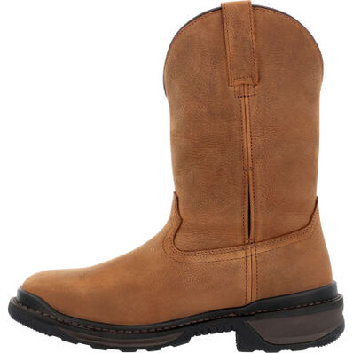 Rocky Rams Horn Waterproof Pull-On Work Boot, , large