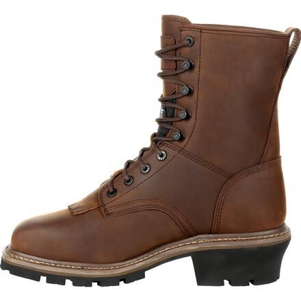 Rocky Square Toe Logger Insulated Composite Toe Waterproof Work Boot RKK0307
