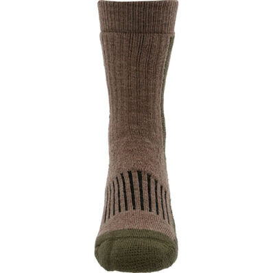 Rocky Ultimate Cold Weather Crew Sock, LITE OLIVE, large