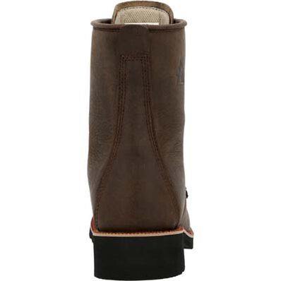 Rocky MonoCrepe 8” Steel Toe Western Boot, , large