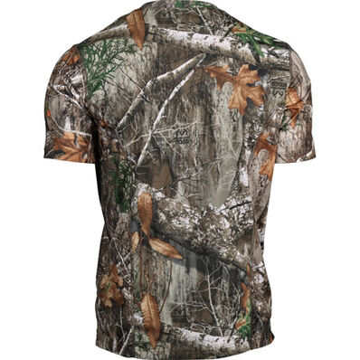 Rocky Camo Short-Sleeve Performance Tee Shirt, Realtree Edge, large
