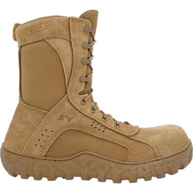 Rocky S2V Side Zip Composite Toe Tactical Military Boot, , large