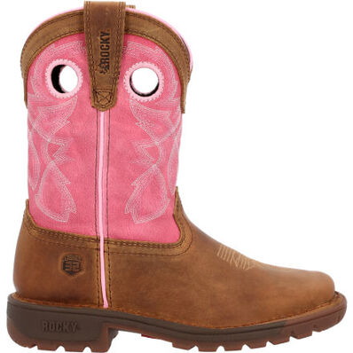 Rocky Kid's Legacy 32 Pull-On Western Boot, , large