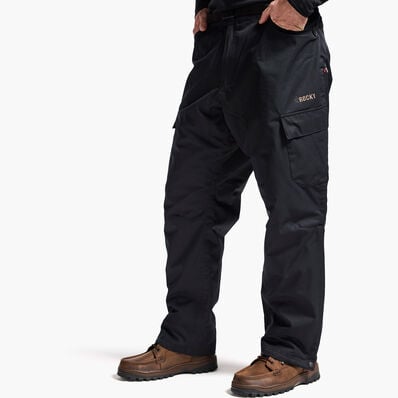 Rocky Rugged Puff Cargo Pants, BLACK, large