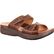 4EurSole Golden Day Women's Brown Leather Slide, , large
