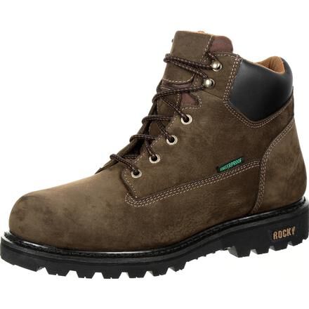 rocky lace up work boots