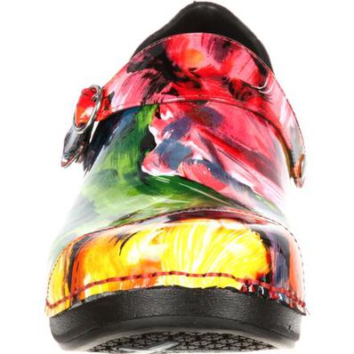 4EurSole Inspire Me Women's Patent Print Clog, , large