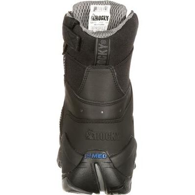 Rocky 1st Med Carbon Fiber Toe Puncture-Resistant Side-Zip Waterproof Public Service Boot, , large