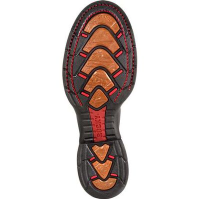Rocky Long Range Carbon Fiber Toe Western Boot, , large