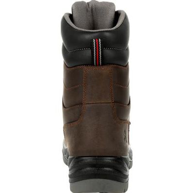 Rocky Worksmart 8 Inch 400G Insulated Composite Toe Waterproof Work Boot, , large