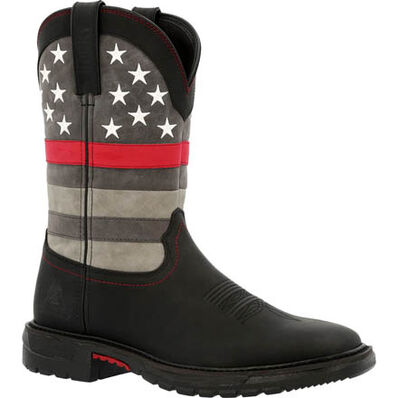 Rocky Red Line Western Boot, , large