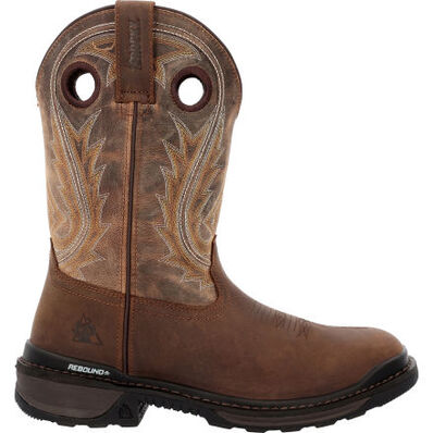 Rocky Rams Horn Western Boot, , large
