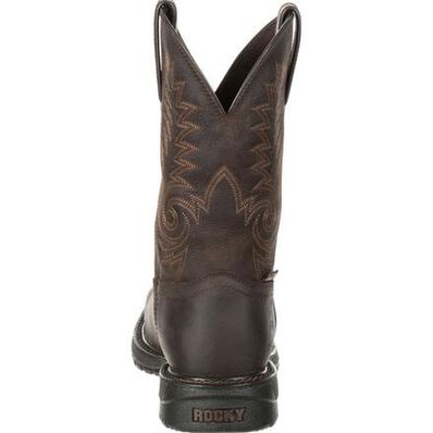 Rocky Original Ride FLX Steel Toe Waterproof Western Boot, , large