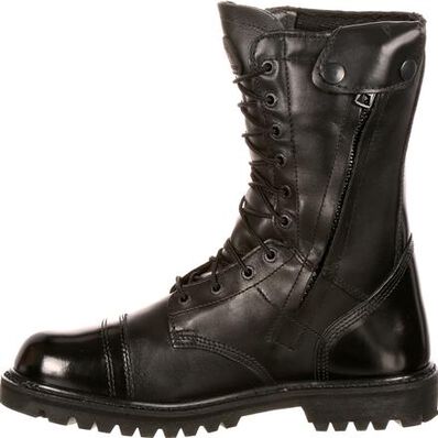 Rocky Men's Waterproof Zipper Paratrooper Boots, FQ0002095