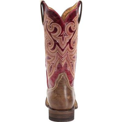 Rocky HandHewn Women's Square Toe Western Boot, , large