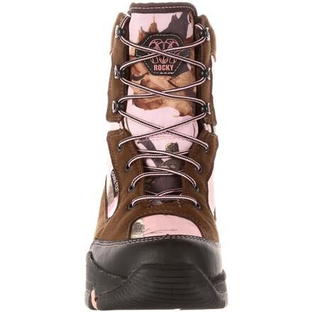 Rocky Women s Pink Camo GORE TEX Waterproof Insulated Boot