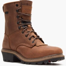 Rocky Square Toe Logger Composite Toe Waterproof Work Boot