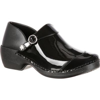 4EurSole Inspire Me Women's Patent Leather Clog, , large