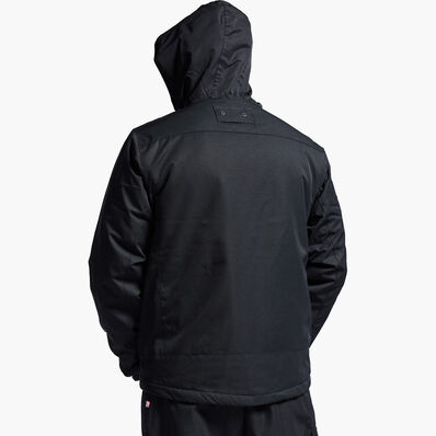 Rocky Rugged 80G Insulated Hooded Jacket, BLACK, large