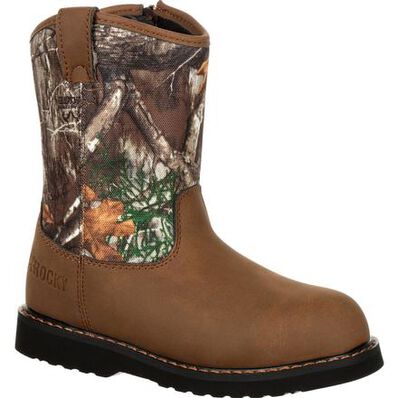 Rocky Big Kid's Lil Ropers Outdoor Boot, RKS0358Y