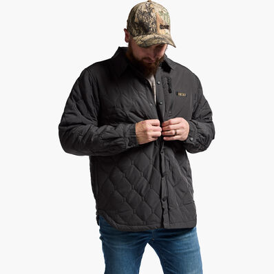 Rocky Rugged Shirt Jacket, BLACK, large