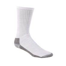 Rocky Reinforced Crew White Light-Weight Socks
