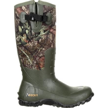 Rocky Mens Silenthunter Rubber Pull-on Outdoor Boot RKYO035 
