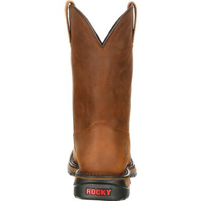 Rocky Original Ride Composite Toe Waterproof Roper Western Boot, , large