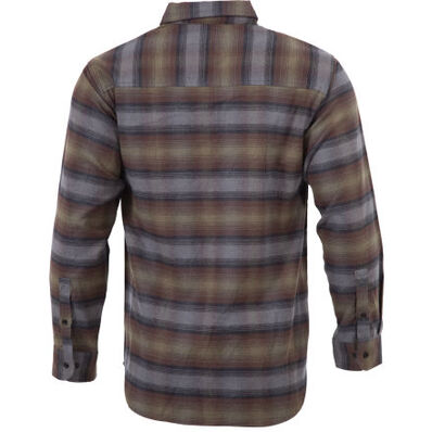 Rocky Rugged Cotton Flannel Shirt, MOSS, large