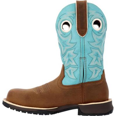 Rocky Rosemary Women’s Waterproof Composite Toe Western Boot, , large