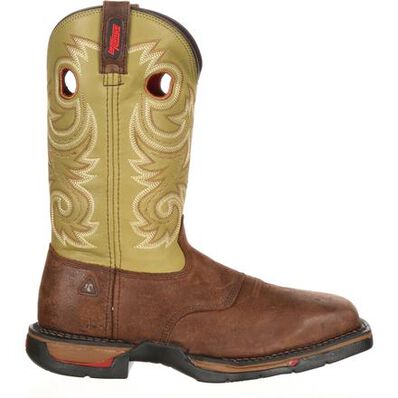 Rocky Long Range Steel Toe Western Boot, , large