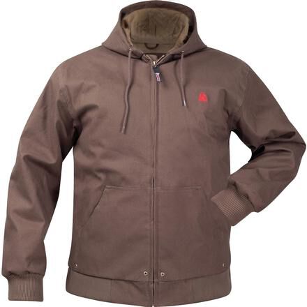 Men s Waterproof Insulated Hooded Work Jacket