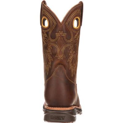 Rocky Original Ride Steel Toe Western Work Boot, , large