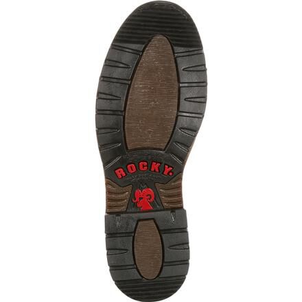 Rocky Original Ride Steel Toe Waterproof Lacer Western Boot