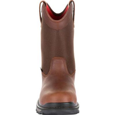 Rocky Rams Horn Waterproof Composite Toe Pull-On Work Boot, , large