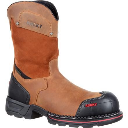 Rocky pull on work boots clearance