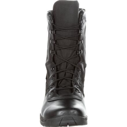 Rocky C7 Zipper Waterproof Black Public Service Boots RKD0036