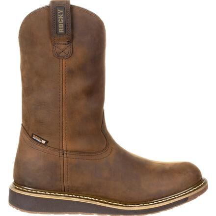 Rocky boots pull on sale