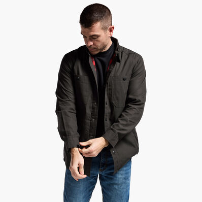 Rocky Worksmart Shirt Jacket, Cobalt, large