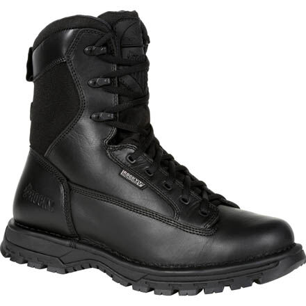 Side zip boots women's top
