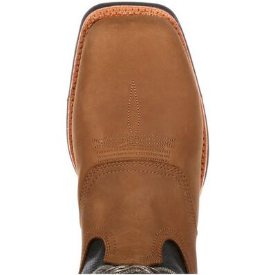 Rocky LT Composite Toe Waterproof Saddle Western Boot, , large