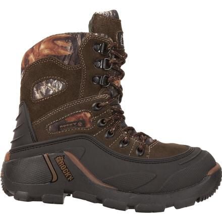 Rocky BlizzardStalker Insulated Waterproof Camo Outdoor Boots for Kids Style 3566