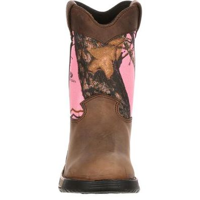 Rocky Little Kid Aztec Pull-On Wellington Boot, , large