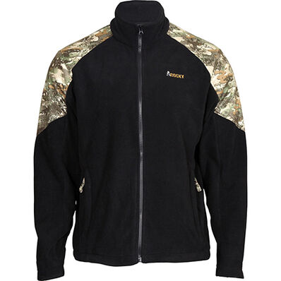 Rocky Full Zip Fleece Camo Jacket, , large