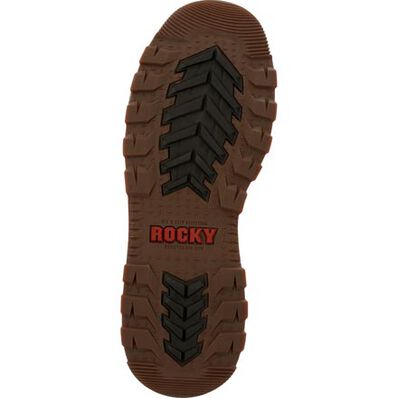 Rocky Rams Horn Unlined Brown Work Wedge, , large