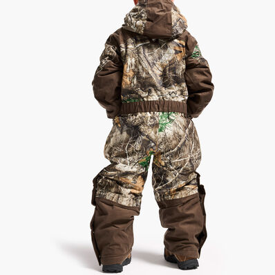 Rocky ProHunter Youth Waterproof Camo Coverall, Realtree Edge, large