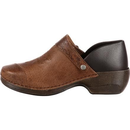 4EurSole Women s Leather Clog RKYH045