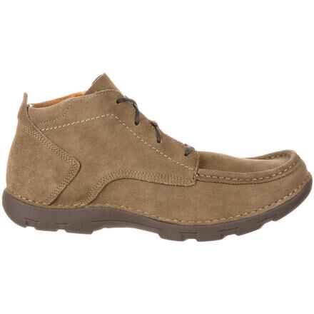 Rocky Cruiser Casual Men s Brown Leather Western Chukka Boot