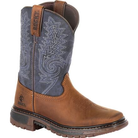 rocky original ride flx waterproof western boot