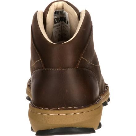 Men's Brown Leather Chukka Boots 